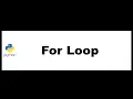 Python Bangla Tutorials 26 For loop