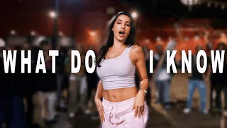 What Do I Know Nora Fatehi Matt Steffanina Dance Choreography 