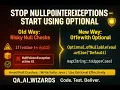 Say Goodbye to NullPointerException Use Optional in Java