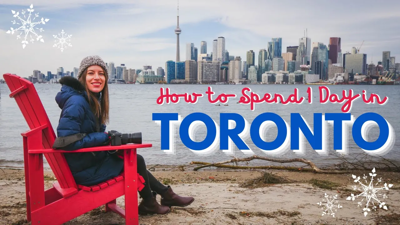 Perfect DAY in TORONTO, Canada! ❄️🌆 Things TO DO with 24 Hours in DOWNTOWN Toronto in WINTER 🇨🇦⛸️🍁🥓
