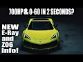 New 700hp 2 Second 0-60 C8 Corvette Variant Coming SOON Z06 E-Ray info