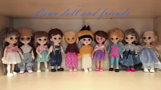 Unboxing cute doll 16 cm bjd