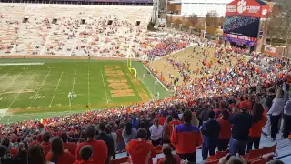 TigerNet com - Clemson crowd reacts to Clemson named No 1 team in College Football Playoffs