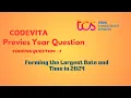 TCS CodeVita 2025 Largest Date Time Puzzle Solution in Python 12 Distinct Digits Problem