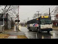 Front POV NJT Route 160 Elmwood Park via Metlife Stadium onboard a 2019 MCI D4500CT
