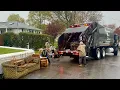 Garbage Truck VS Massive Bulk Piles
