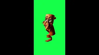 Tung Tung Tung sahur Tik Tok dance - green screen