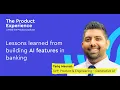 How Citi is accelerating AI in banking - Tariq Maonah SVP of Product and Engineering Citi