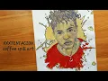 XXXTENTACION coffee spill art