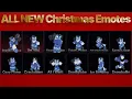 ALL NEW CHRISTMAS EMOTES | Roblox Ink game Showcase