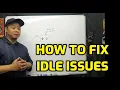 HOW TO FIX CAR IDLE ISSUES RPM goes Up and Down Idles Rough and Shakes