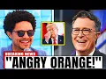 Download Lagu Trevor Noah \u0026 Stephen Colbert EXPOSE Trumps's DARK SECRET On LIVE TV