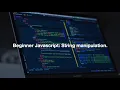 Beginner Javascript String manipulation