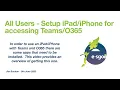 e-Sgoil Tutorials - Pupil Parent Setup iPad