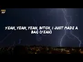 Key Glock - Ambition For Cash (lyrics)