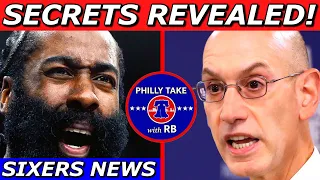 james harden ignored adam silver sixers wanted to re sign him embarrassed at film session
