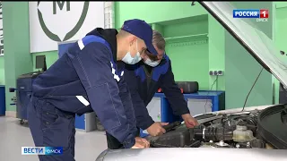 В Омском автотранспортном колледже открылись четыре новые мастерские по подготовке специалистов