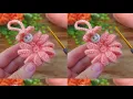 Make This Pretty Crochet Keychain with Just Yarn and a Hook! 🌷 #crochet