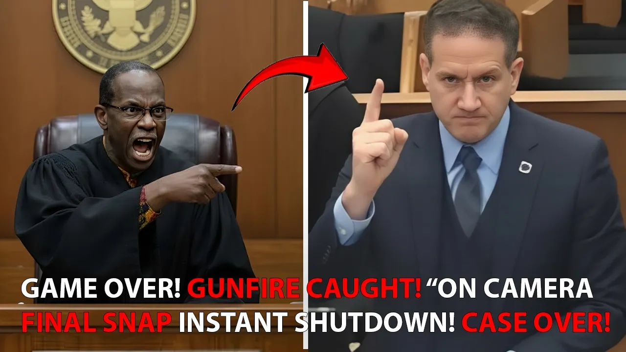 Gunfire Caught on Camera — Judge Shut Down Makes the Call