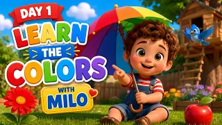 Learn The Colors With Milo | Kids Learning Songs & Nursery Rhymes