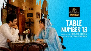 Table no. 13 | Written by Chirag Kakkad | Kahaniyan Sunaata Hoon | Neelesh Misra
