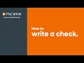 How to Write a Check Step-by-Step Guide from PNC Bank