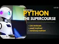 Python-The SuperCourse Lec - 50 Lists