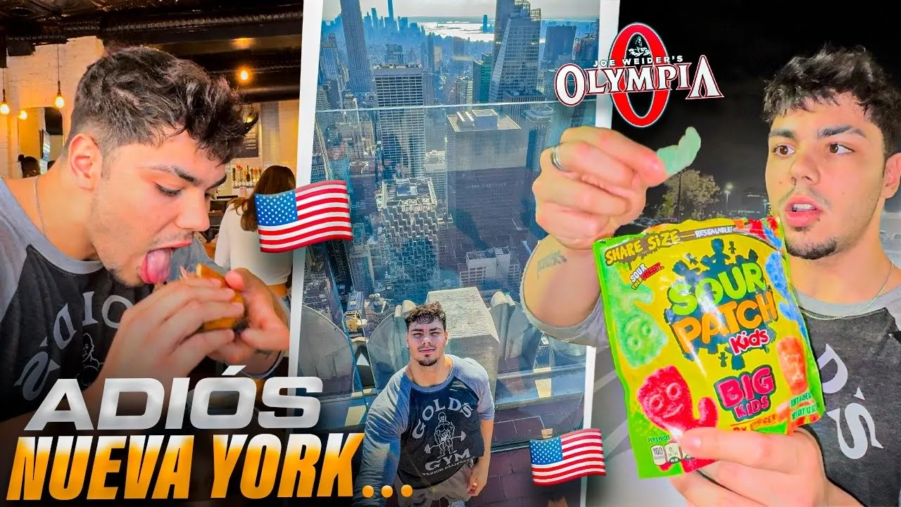 ADIÓS NYC… VAMOS al MR OLYMPIA! ????????????