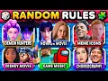 Download Lagu Bewaar één nummer: RANDOM Rules🔥 Demon Hunters-liedjes, meme-iconen, TIKTOK-liedjes,... Muziekqui...