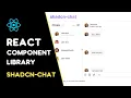 React Component library shadcn-chat Elevate Your Next js Projects with Reusable Chat Components
