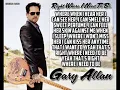[On Screen Lyrics] Gary Allan - Right Where I Need To Be
