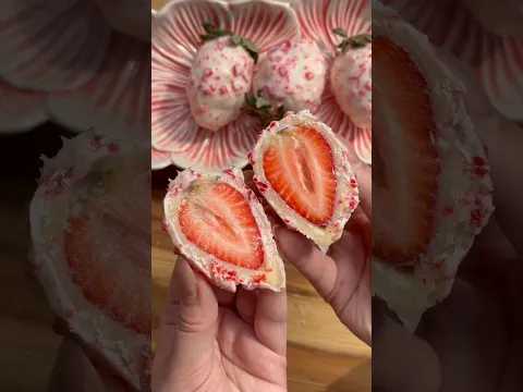 MORANGO CRAVEJADO #receitas #morangocravejado