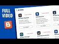 FULL How To Design Job Listing Page Using HTML CSS JavaScript