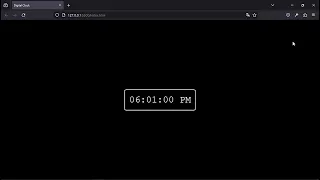ASMR PROGRAMMING DIGITAL CLOCK HTML CSS JAVASCRIPT