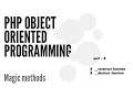 Magic Methods in PHP -
