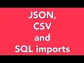 Import and export CSV data with mySQL