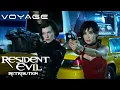 Lagu Resident Evil: Retribution | Alice \u0026 Ada Fight The Executioners | Voyage