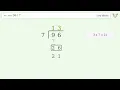 Long Division Problem Step-by-Step Solution