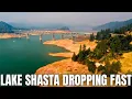 Lake Shasta Water Level Dropping Fast - Update September 2025