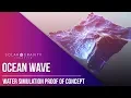 3D Ocean Wave Simulation - Cinema 4D and After Effects