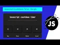 Simple Javascript Countdown project Tutorial Bangla javascript project mastermind shehab
