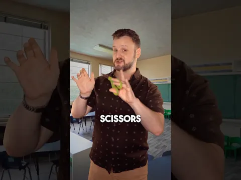 How Most People Hold Scissors?
