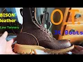 JK Boots O T Bison Stock OT boot Smooth Redwood in 8 5D Hand-lasted in the USA