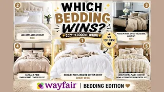 Wayfair Bedding That Looks Like a Luxury Hotel Bedroom Refresh Ideas