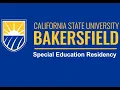 CSUB and BCSD Special Education Residency Program Informational Session