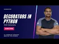 Decorators in Python How to write a custom Decorator