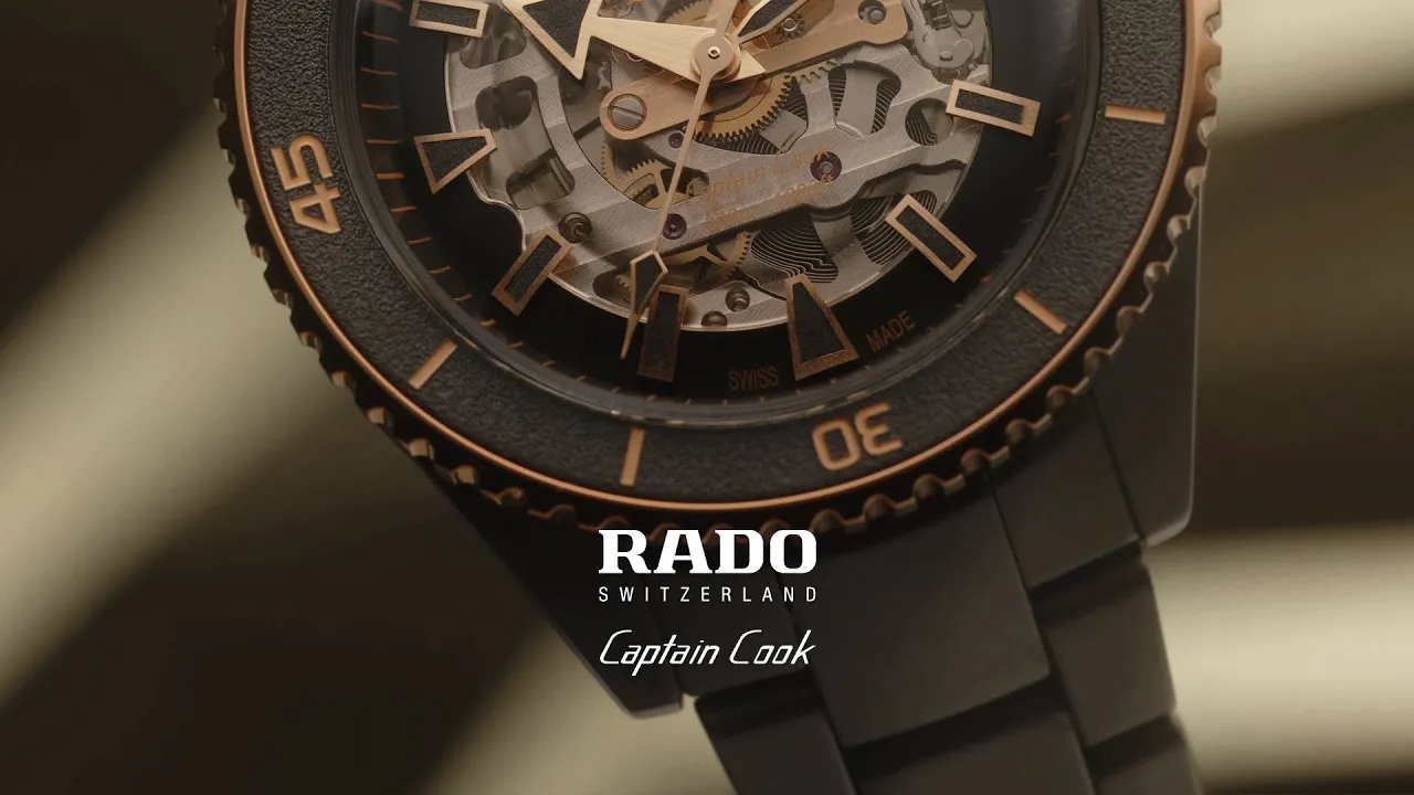 Rado — Rado Captain Cook Skeleton Watch (YouTube video ad)