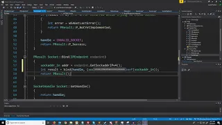 C Blocking Sockets Networking Winsock Tutorial 7 Binding a Socket