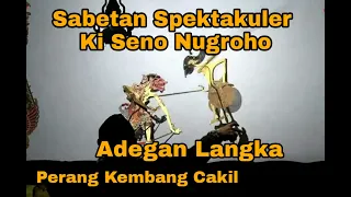 sabetan spektakuler ki seno nugroho perang kembang cakil dalang seno ki seno nugroho