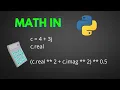 1 MATH IN PYTHON BASIC MATHEMATICAL OPERATIONS